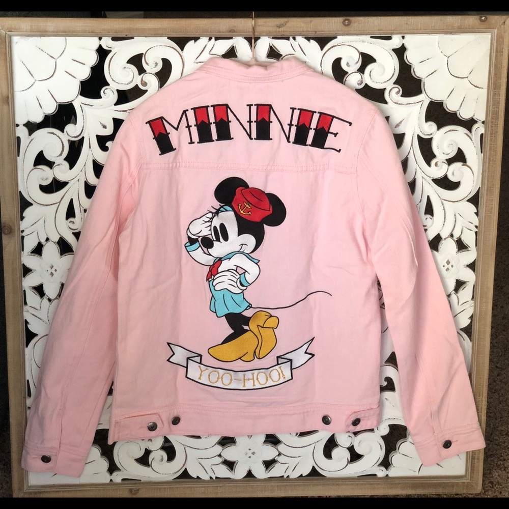 Sailor Minnie Pink Denim Jacket